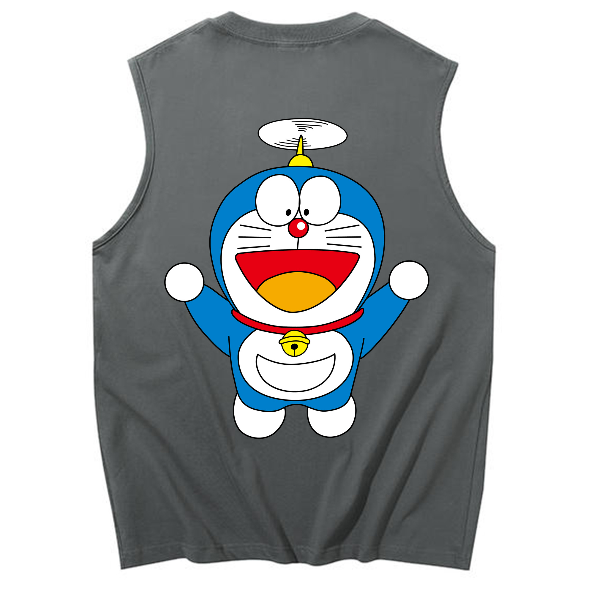 （画像用） ドラえもん Doraemon コットン100％タンクトップ（背面プリント）